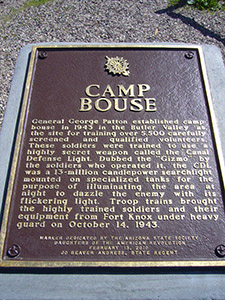 Camp Bouse Marker